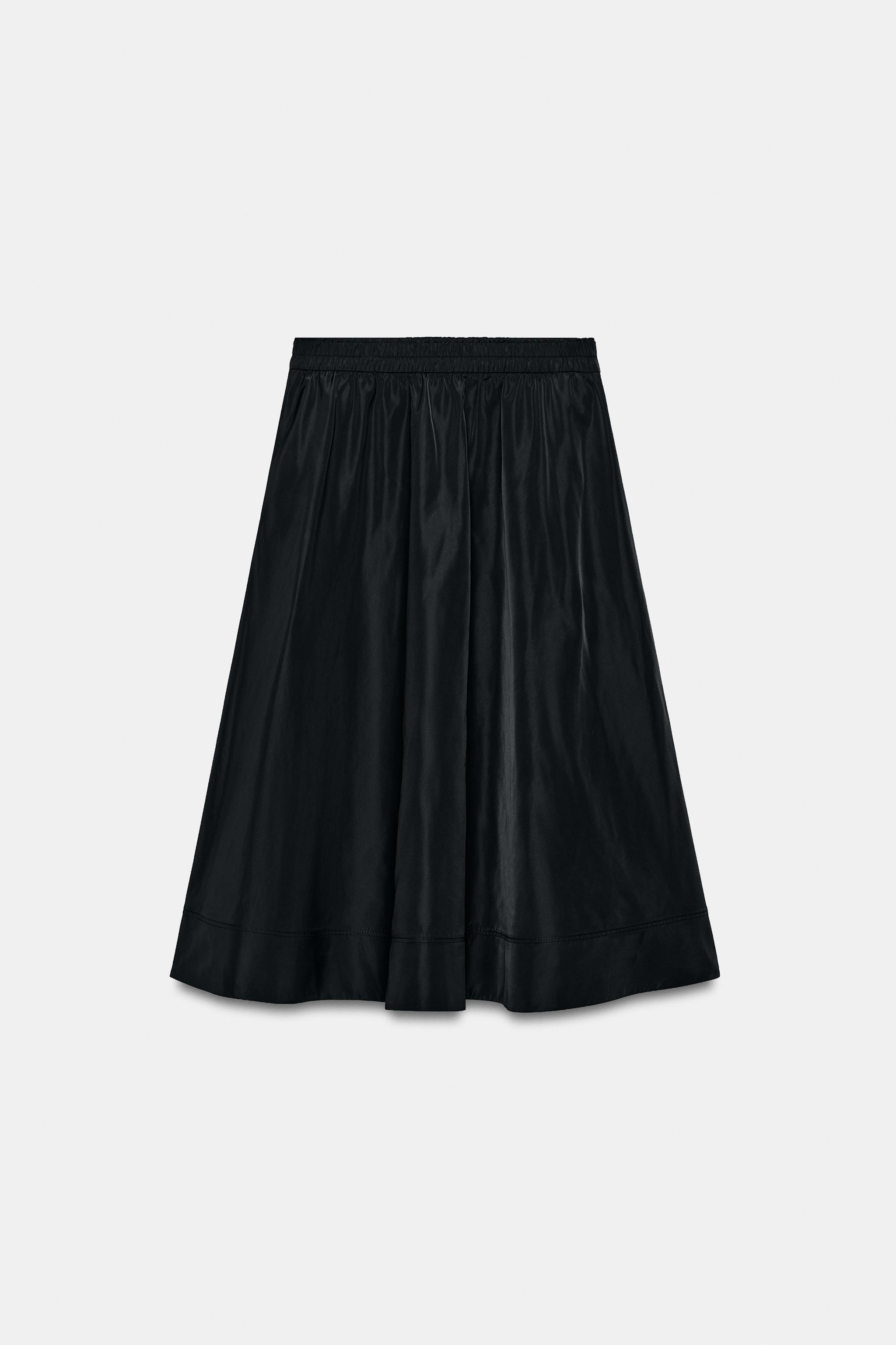 ZW COLLECTION CAPE MIDI SKIRT
